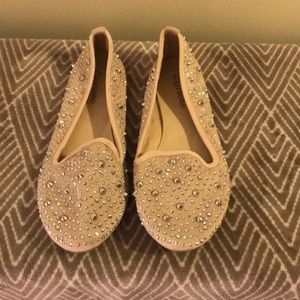 Studded sparkly shoes!